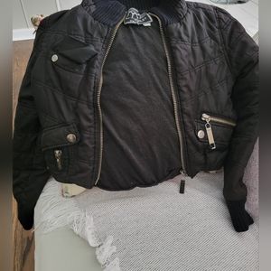 Ashley Jacket size M/M. No rips or wholes. Zippers are still in tact color black